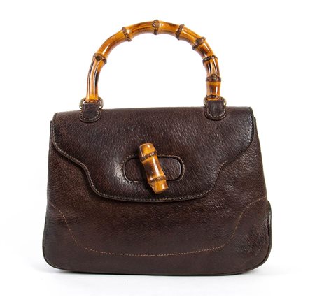 GUCCI<br>BORSA IN PELLE<br>Anni 60