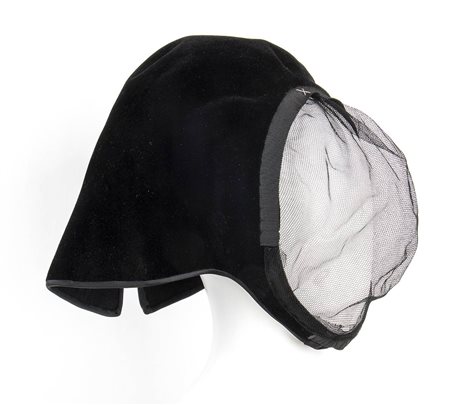 SCHMIDT HAUTE MODE<br>CAPPELLO IN VELLUTO<br>Fine anni ‘60