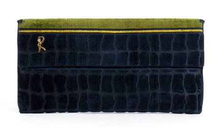 ROBERTA DI CAMERINO<br>POCHETTE IN VELLUTO<br>Anni ‘70