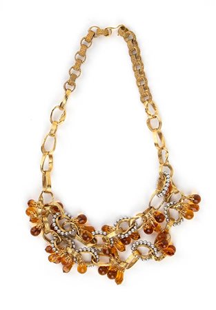 BALENCIAGA<br>COLLANA IN METALLO DORATO<br>2012