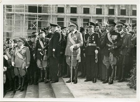 Cerimonia di Innaugurazione Stazione Centrale e Marittima a Messina, 28 ottobre 1938