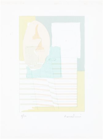 AGOSTINO BONALUMI (1935-2013) - Senza Titolo (Composizione), 1991