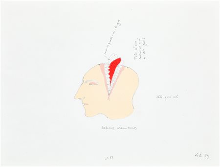 GIANFRANCO BARUCHELLO (1924) - In store 089 - Babines Craniennes, 1988