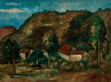 CARLO CARRÀ (1881-1966) - Valsesia, 1924