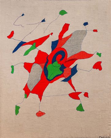 Giulio Turcato (Mantova 1912-Roma 1995)  - Composizione, 1979