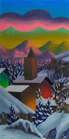 Salvo (Leonforte 1947-Torino 2015)  - Una sera d'inverno, 2002