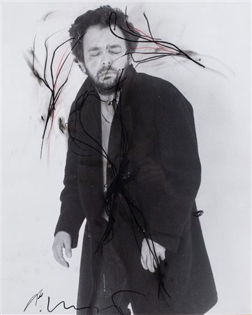 Arnulf Rainer (Baden 1929)  - Autoritratto, 1976