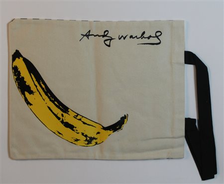 ANDY WARHOL (PITTSBURGH 1928-NEW YORK 1987) Senza titolo Borsa Dim. 35x44