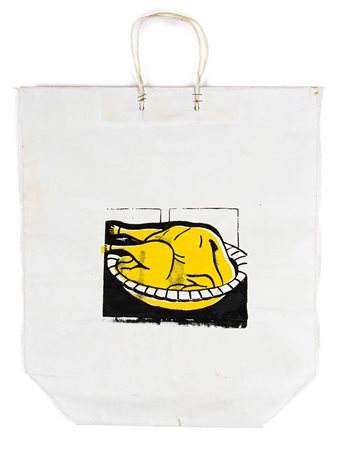 Roy Lichtenstein<br>New York, 1923 - 1997 - Turkey Shopping Bag , 1964