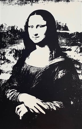 ANDY WARHOL<br>Pittsburgh, 1928 - New York, 1987 - Mona Lisa - Sunday B. Morning - After Warhol, 2019