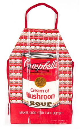 ANDY WARHOL<br>Pittsburgh, 1928 - New York, 1987 - Campbell’s Cream of Mushroom Soup - Dress, 1983