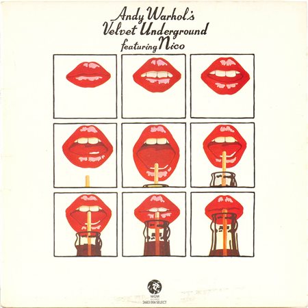 ANDY WARHOL<br>Pittsburgh, 1928 - New York, 1987 - Cover del doppio album “Andy Warhol’s Velvet Underground Featuring Nico”, 1971 circa<br>