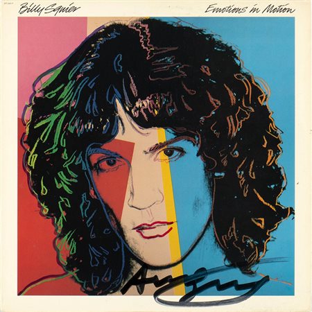 ANDY WARHOL<br>Pittsburgh, 1928 - New York, 1987 - Cover dell’Album “Emotions in motion” di Billy Squier, 1982