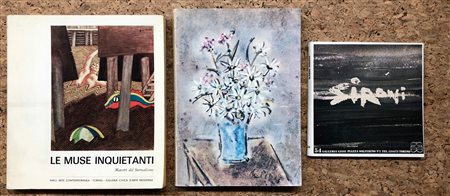 ARTE DEL PRIMO NOVECENTO (SIRONI, MAESTRI DEL SURREALISMO, LIBRERIA PRANDI) - Lotto unico di 3 cataloghi