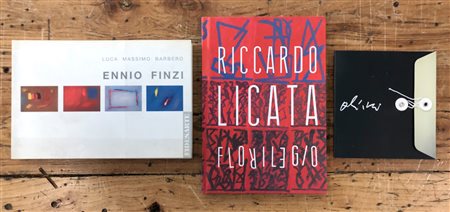 ASTRAZIONE ITALIANA DEL DOPOGUERRA (FINZI, LICATA, OLIVIERI) - Lotto unico di 3 cataloghi