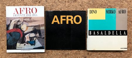 AFRO BASALDELLA - Lotto unico di 3 cataloghi