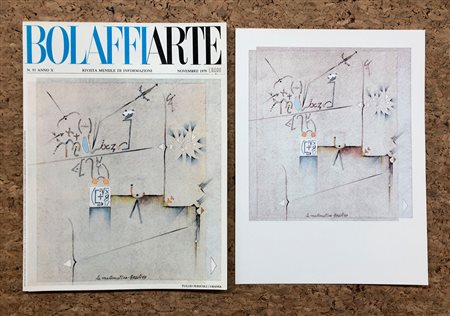 LIBRI D'ARTE CON OPERE ALL'INTERNO (TULLIO PERICOLI) - Bolaffiarte, rivista mensile d'informazione N.93, 1979