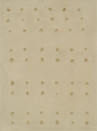 FRANCO BEMPORAD 1926 - 1989 " 54 punti ", 1975 Olio su tela, cm. 40 x 30...