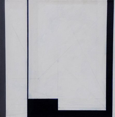 GIANFRANCO PARDI 1933 - 2001 " Diagonale ", 1986 Acrilico su tela, cm. 50 x...