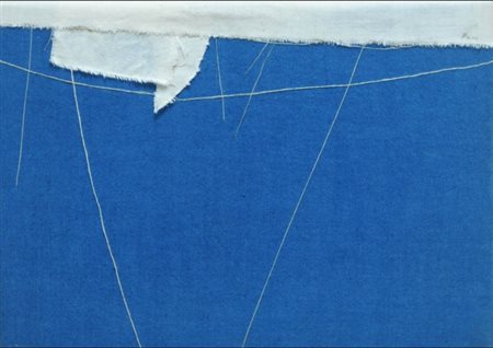 ACHILLE PACE 1923 " Itinerario 1N ", 1973 Tecnica mista su tela, cm. 25 x 35...