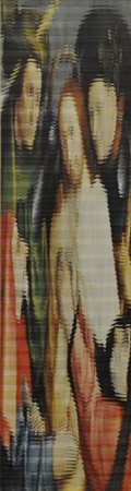 JIRI KOLAR 1914 - 2002 " Bosch ", 1970 Rollage, cm. 82 x 21,7 Firmato e...