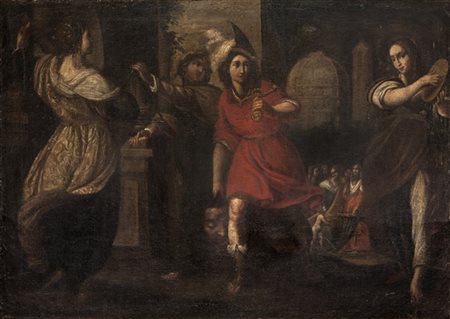 Scuola toscana del secolo XVII

Trionfo di Davide
Olio su tela, cm 98,5x142
In