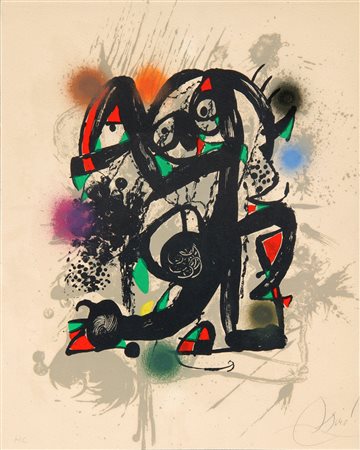 MIRO'  Joan, Joan Mirò lithographs III