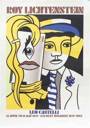 Roy Lichtenstein Plakat/Manifesto Roy Lichtenstein;Litografia a col., 91 x...