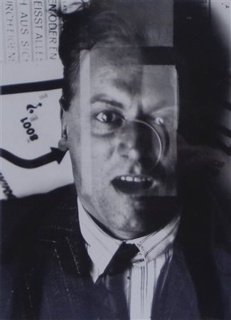 El Lissitzky Kurt Schwitters, 1924/1985; Fotografia in b/n su carta baryte...