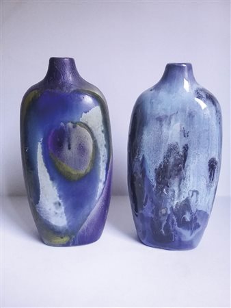 Marcello Fantoni (Florenz/Firenze 1915 – 2011) Due vasi, Anni ‘50;in ceramica...