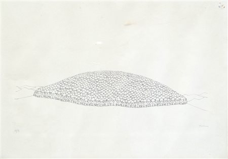 Paul Flora Senza titolo; Litografia, 47,5 x 66,5 cm, piccola macchia, in...