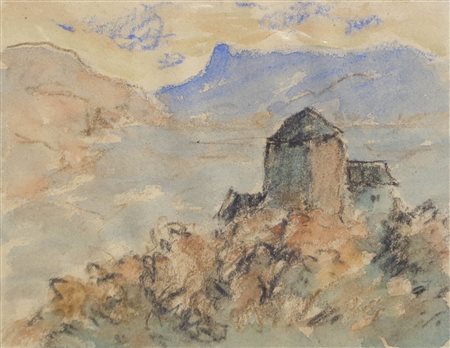 Josef Mahlknecht (Bozen/Bolzano 1886 – Meran/Merano 1953) Castel Tirolo verso...