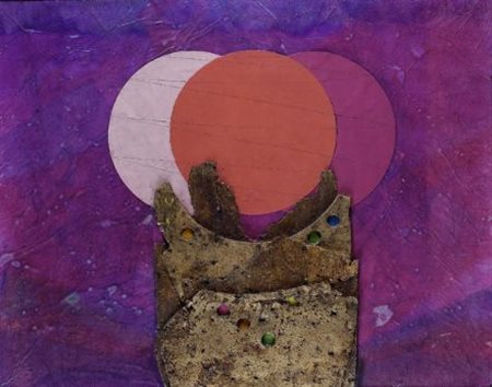 Roberto Crippa (Milano, 1921 - Bresso, 1972) Soleil, 1970-71 Collage su...