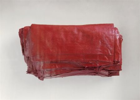 Cesare Berlingeri (Cittanova, 1948) Avvolgere il rosso, 2004 Olio e pigmento...