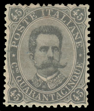 REGNO D'ITALIA 1889
45c. verde oliva

Provenienza
Collezione "Nimue"


Cert. S.