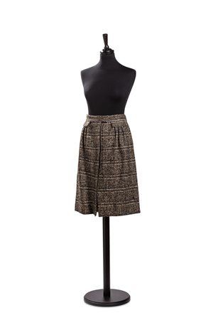 Hermès - Tweed skirt
