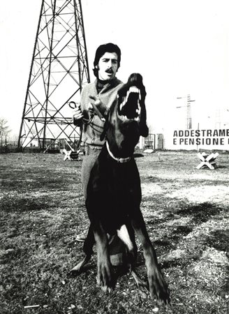 Aldo Bonasia (1949-1995)  - Centro addestramento cani "Boris", Cologno Monzese, anni 1970
