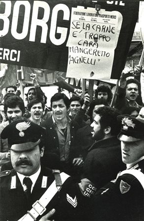 Dino Fracchia (1950)  - Demonstration, Milan, 1976