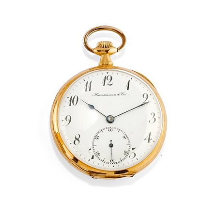 Hausmann & Co. - Orologio da tasca in oro giallo 18K