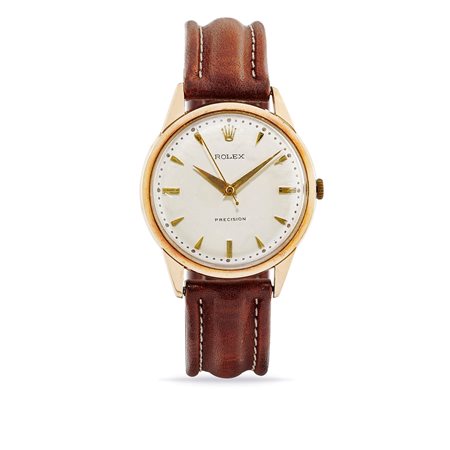 Rolex - Orologio, 1960 circa<br>Precision, in oro giallo 18K, ref. 9004