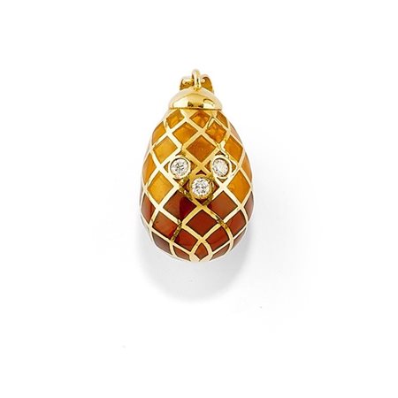 Pendente in oro giallo 18K