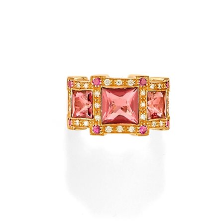 Anello in oro rosa 18K