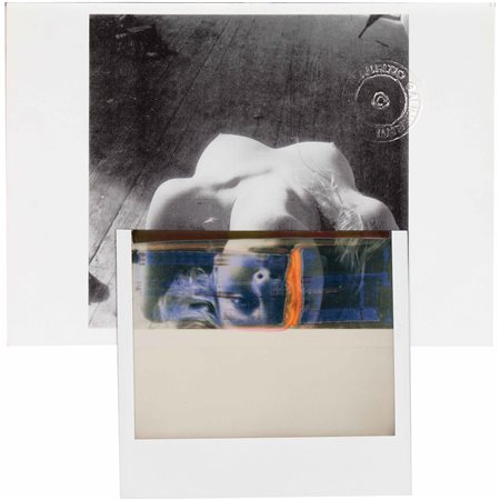 MAURIZIO GALIMBERTI Francesca Woodman 2006 polaroid / collage su cartolina...
