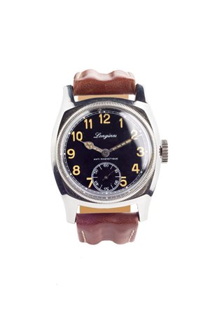 LONGINES<BR>Mod. "Tartarugone", ref. 23684, fine anni '40