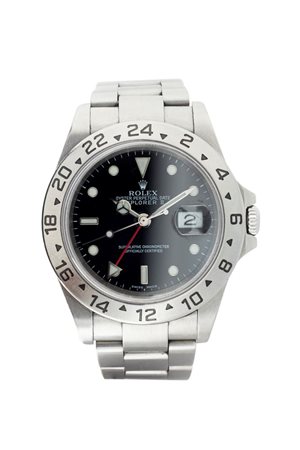 ROLEX<BR>"Oyster Perpetual Date Explorer II", ref 16570, anno 2002