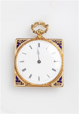 ANONIMO<BR>Orologio di forma, 1870 ca