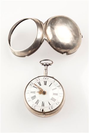 DANIEL QUARE- LONDON<BR>Orologio da tasca, 1700 ca