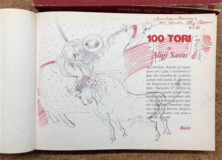 ALIGI SASSU (1912-2000) - 100 tori di Aligi Sassu, 1968