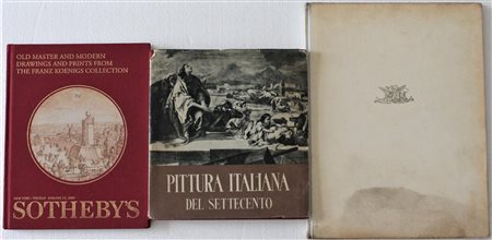 LOTTO DI TRE LIBRI: Lorenzetti/La pittura italiana del 700', Istituto...