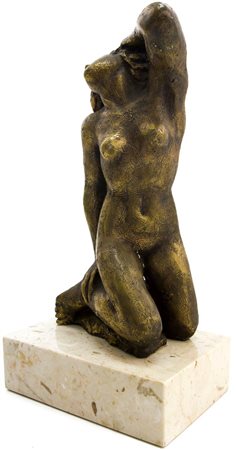 Scultura in bronzo raffigurante nudo di donna di Tommaso Gismondi (Anagni...